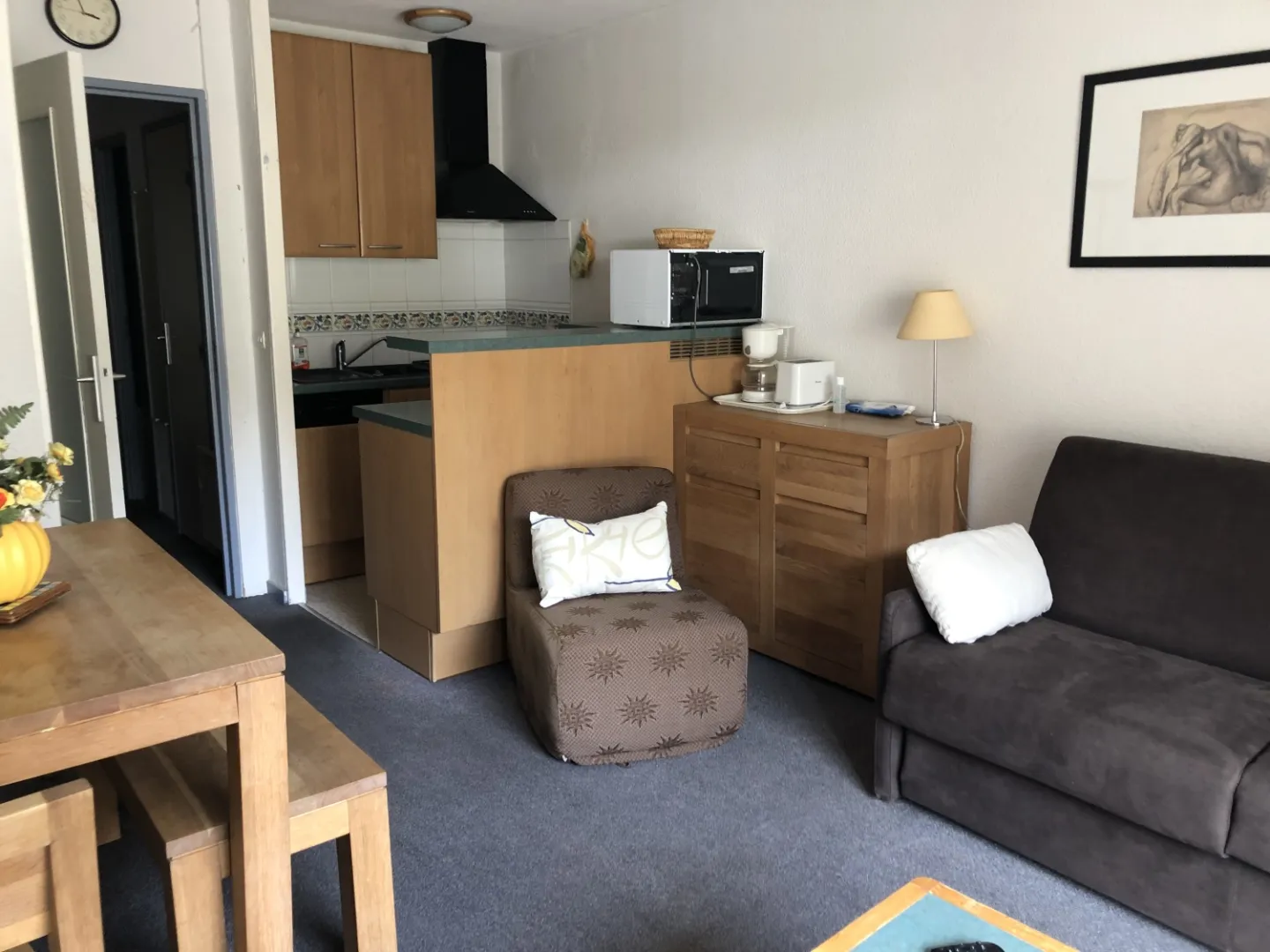 MAR C1 / Estudio cabaña / Gourette - pie de pistas